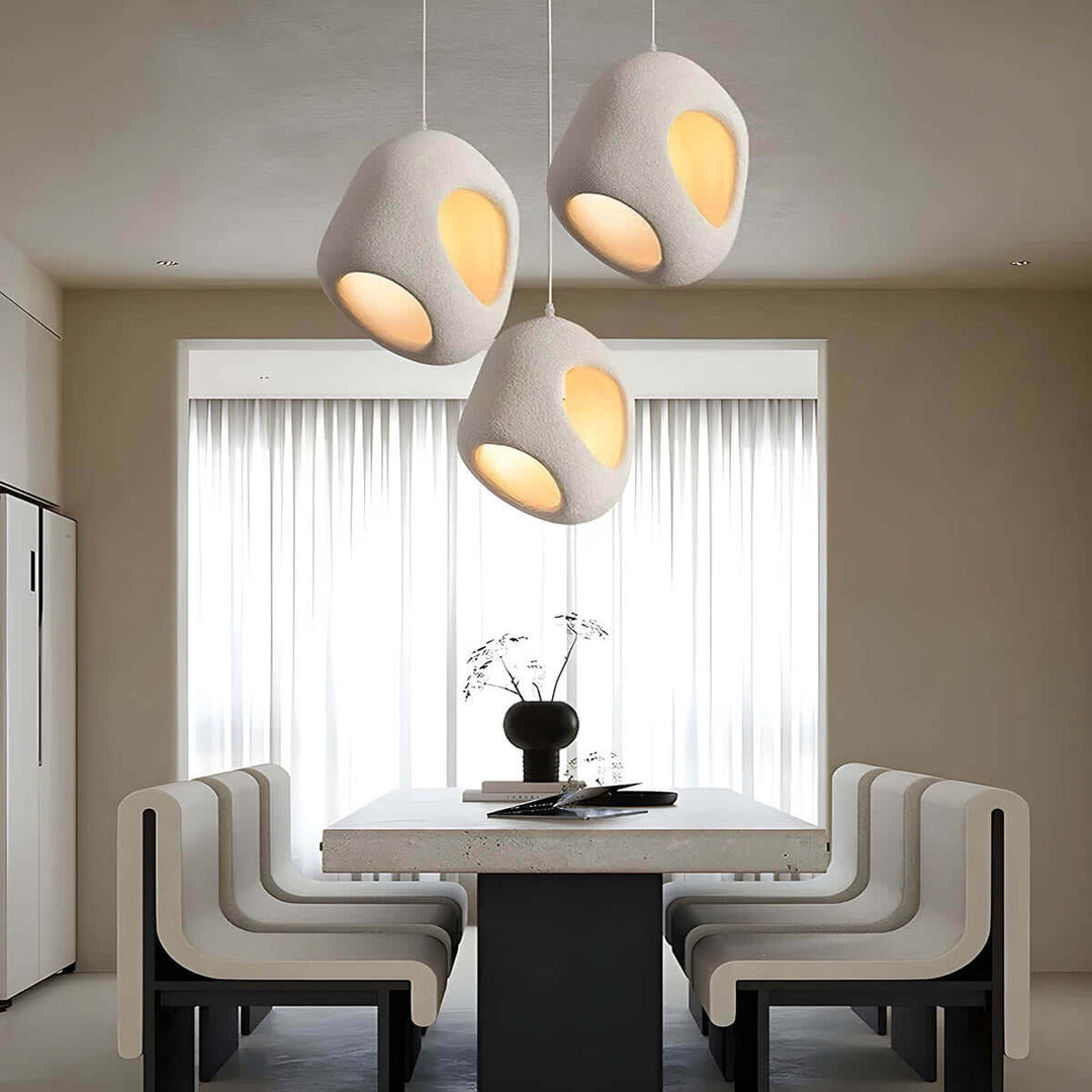 Wabi Sabi Pendellampe, Moderne Design