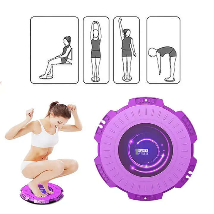 Unisex Balance Board til Talje & Balance - Kompakt & Effektiv