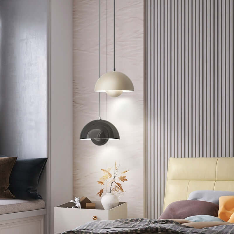 LED Pendelarmatur i urtepotte design til soveværelset
