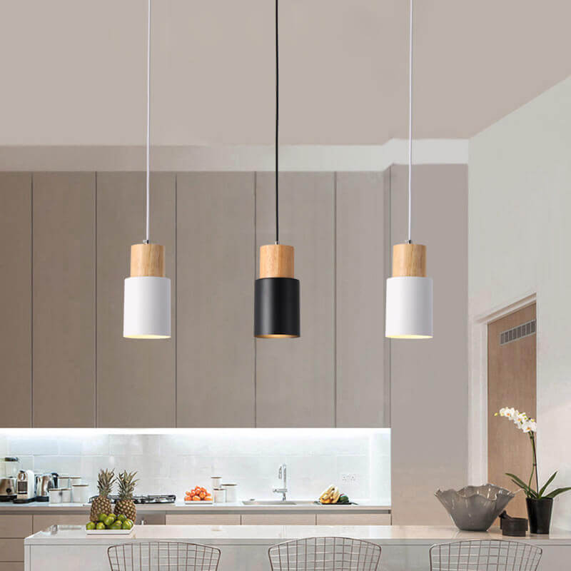 Cylinderformet LED Pendellampe - Stilfuld Belysning