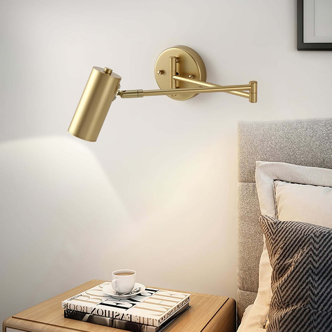 Drejelig LED-væglampe i moderne design