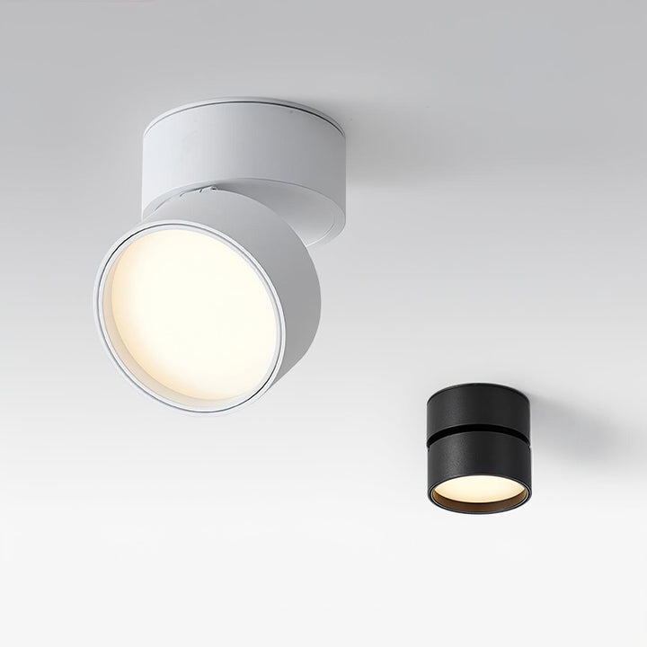 Drejelig LED Loftlampe - Varm Hvid