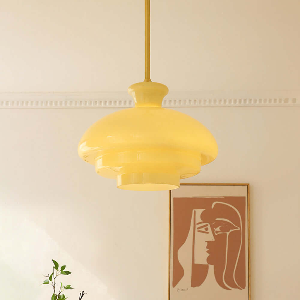 Cremegul Bauhaus Pendellampe Glas