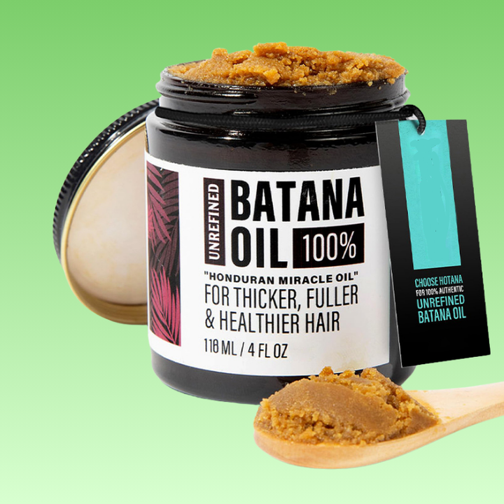Batana-olie til styrkelse og pleje af håret. Naturlig hårolie for glans, fugt og sund hovedbund.