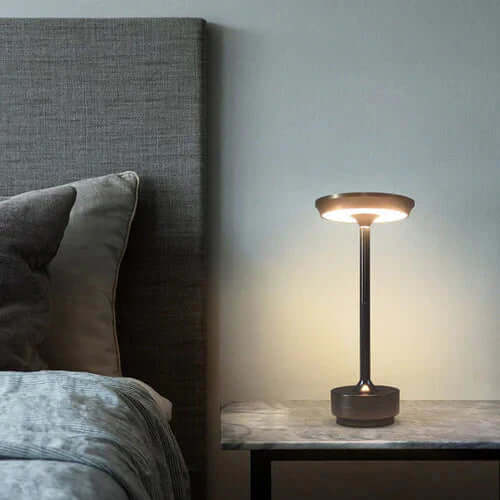 Dæmpbar LED bordlampe, USB genopladelig