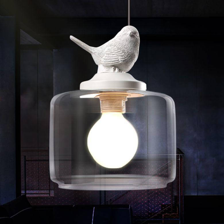 Fugledesign Pendellampe med LED