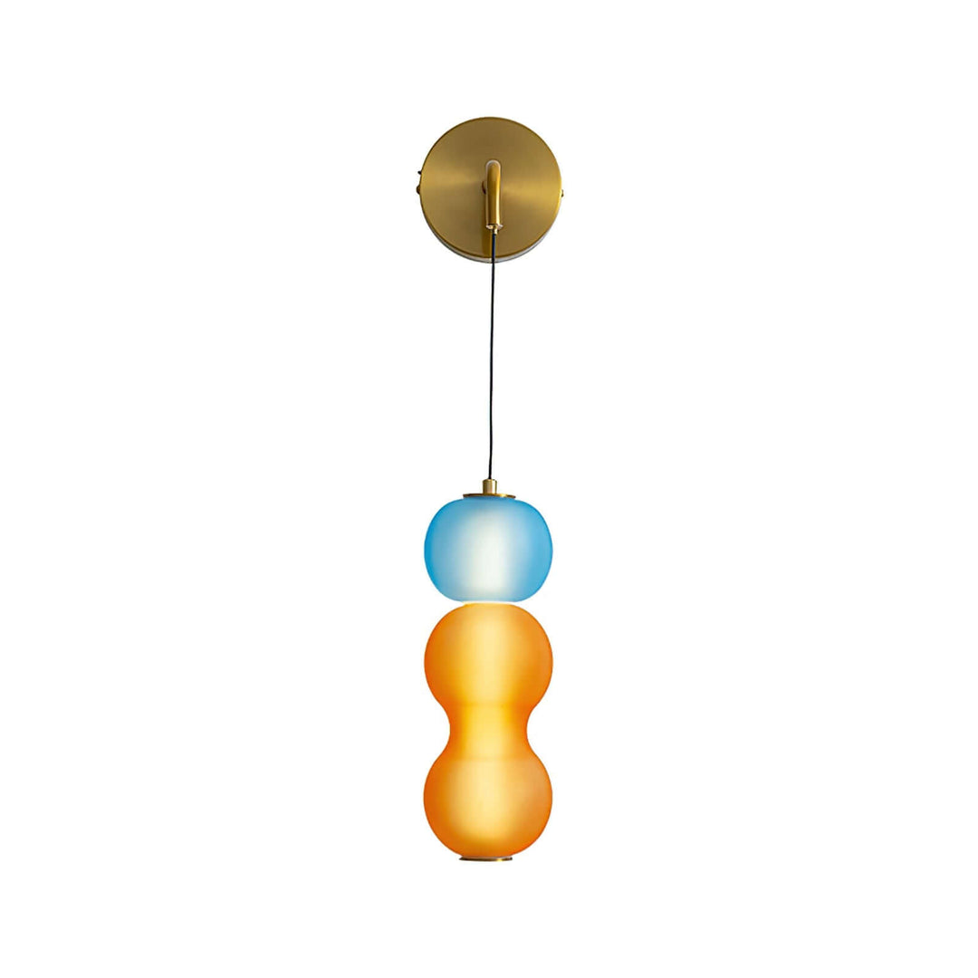 Elegant væglampe med klokkeorkidé-design
