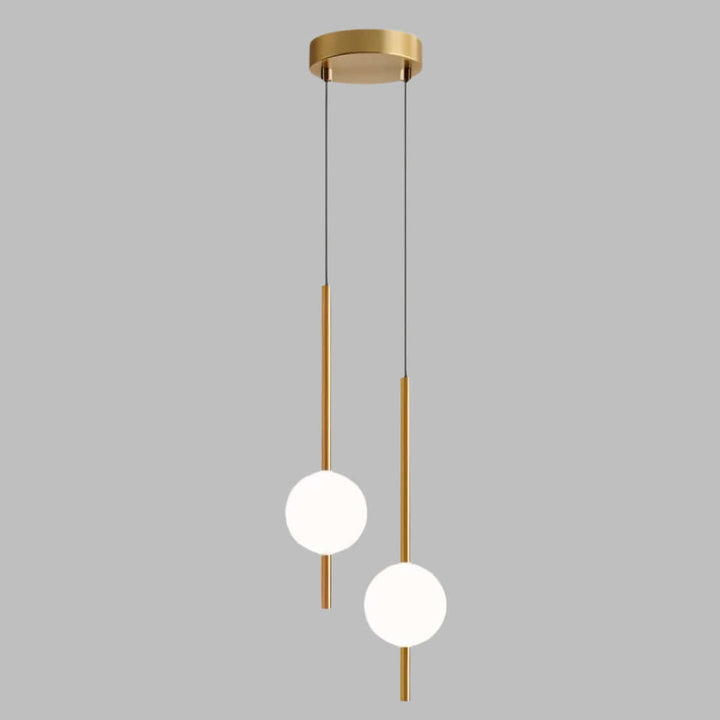 Moderne Glaskugle Pendellampe