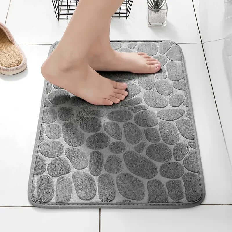 Skridsikker Memory Foam Bademåtte & Stuemåtte
