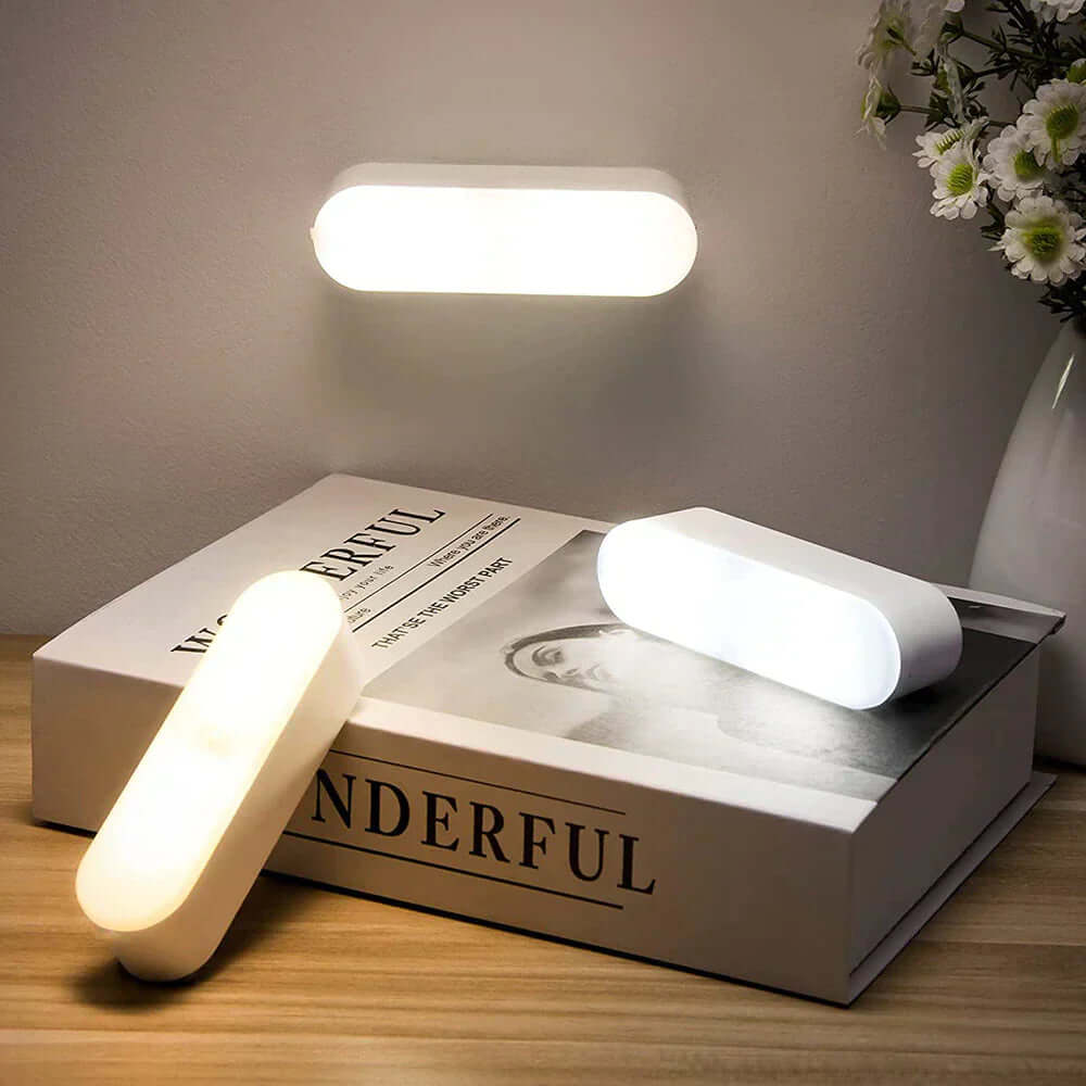 LED Væglampe med Bevægelsessensor og USB-Opladning