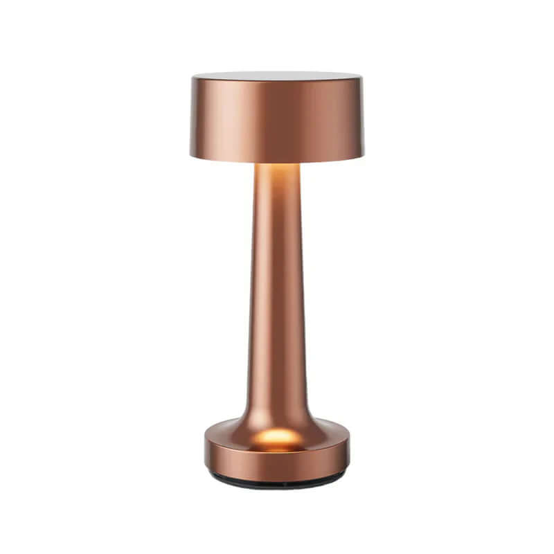 Dæmpbar LED bordlampe med genopladeligt batteri