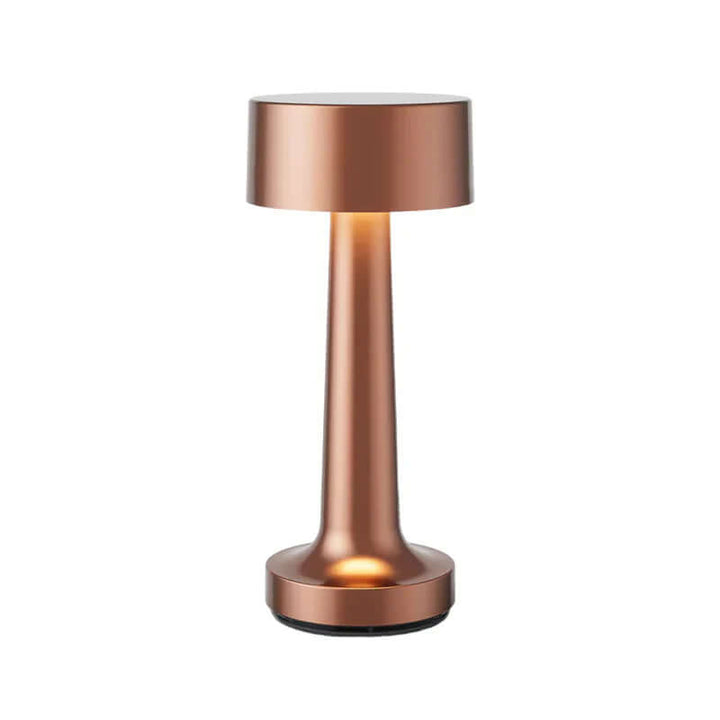 Dæmpbar LED bordlampe med genopladeligt batteri
