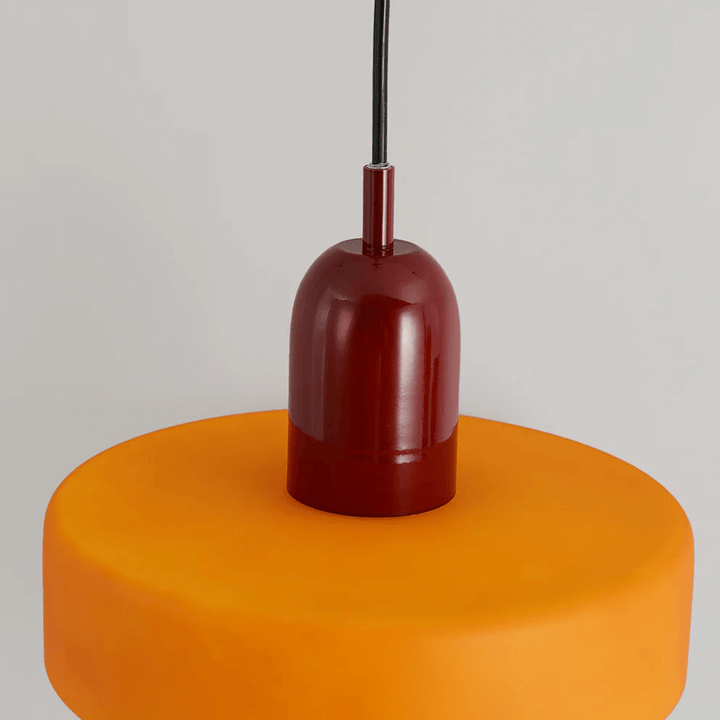Moderne LED Glas Pendellampe med Justerbare Farver