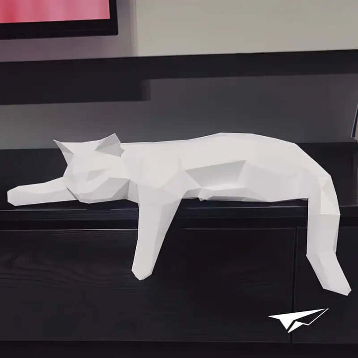 Moderne Kattefigur Luna - Skulptur Hjemmedekoration