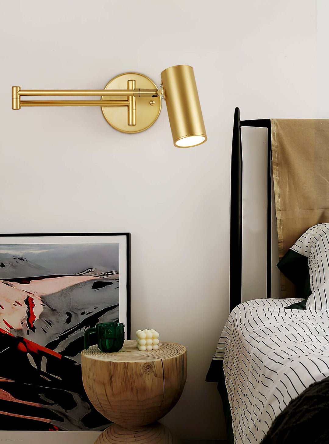 Drejelig LED-væglampe i moderne design