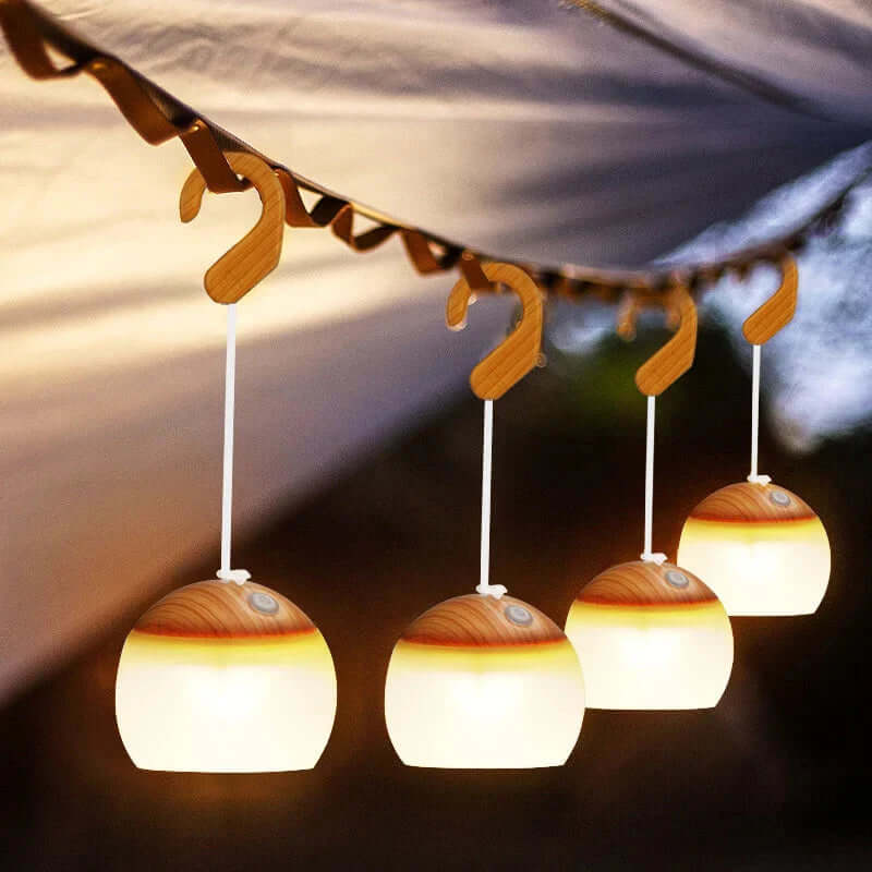 USB Genopladelig Retro Campinglygte