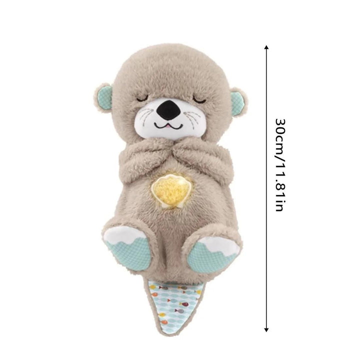 Nyfødt baby gave: Beroligende nussebamse i form af odder, koala eller lam. Blødt krammedyr til søvn.