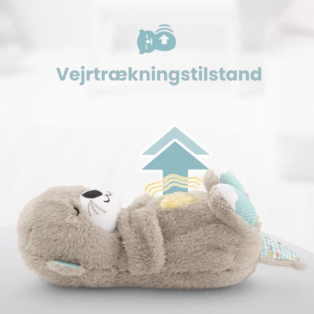 Blød lam nussebamse og sovebamse til baby. Beroligende plysdyr giver tryghed.
