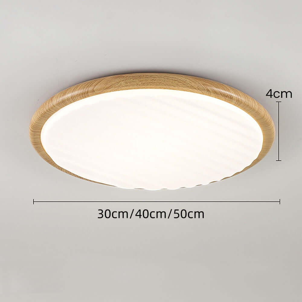 LED Loft Trælook Loftlampe til Soveværelse