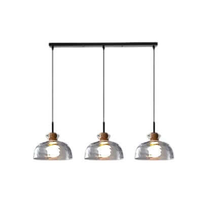 Moderne Glas Lysekrone med 1/3 Hoveder