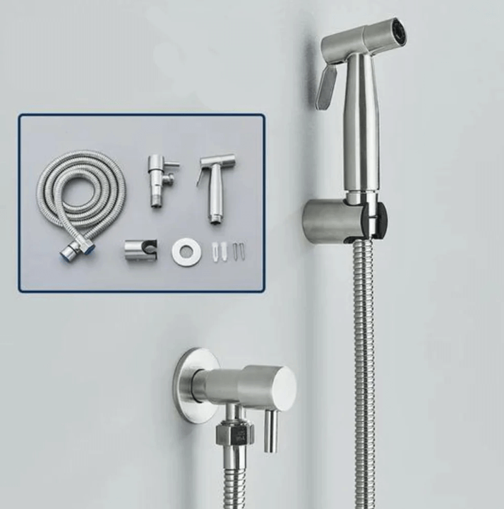Bidet-håndbruser i rustfrit stål - hygiejne & komfort