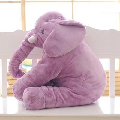Komfortabel babyelefant plysdyr sovepude. Perfekt gave til baby, der elsker at kramme bløde dyr.