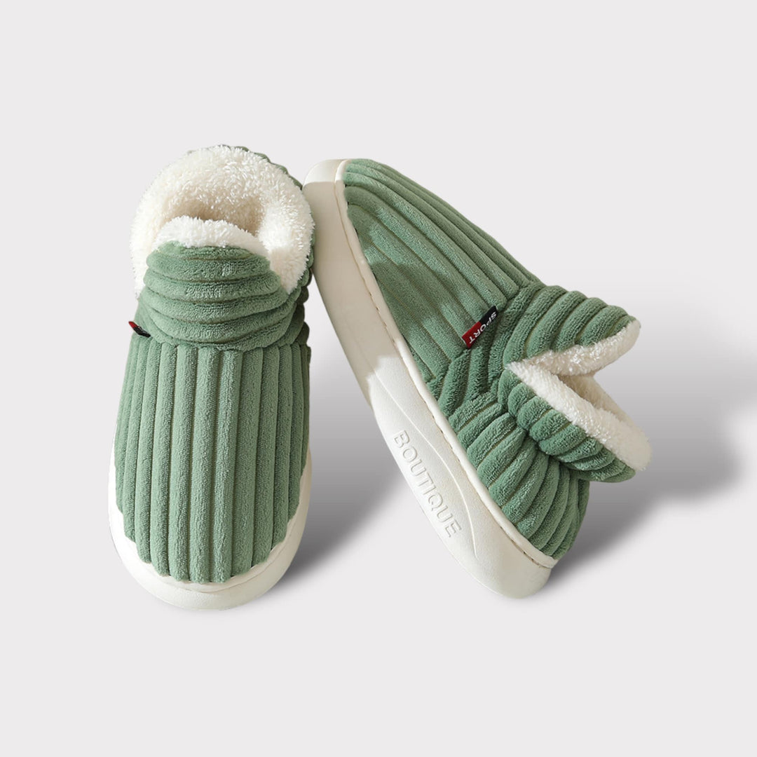 Bløde, varme unisex hjemmesko til hyggelige vinteraftener.