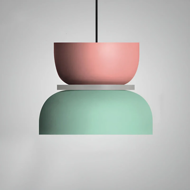 Fremhæver LED-teknologien i Macaron Pendel Lampen.