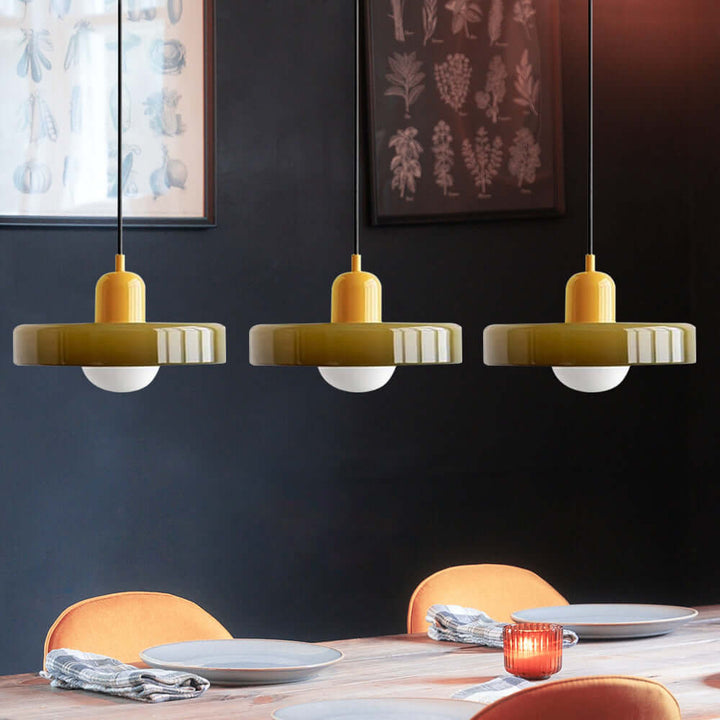 3-hovedet Bauhaus Pendellampe