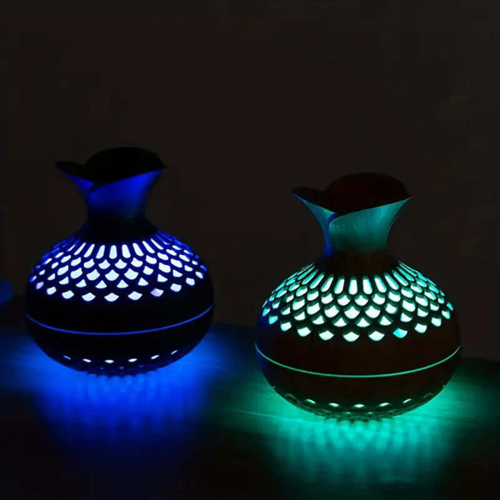 Blomsterdesign Aroma-diffuser til aromaterapi