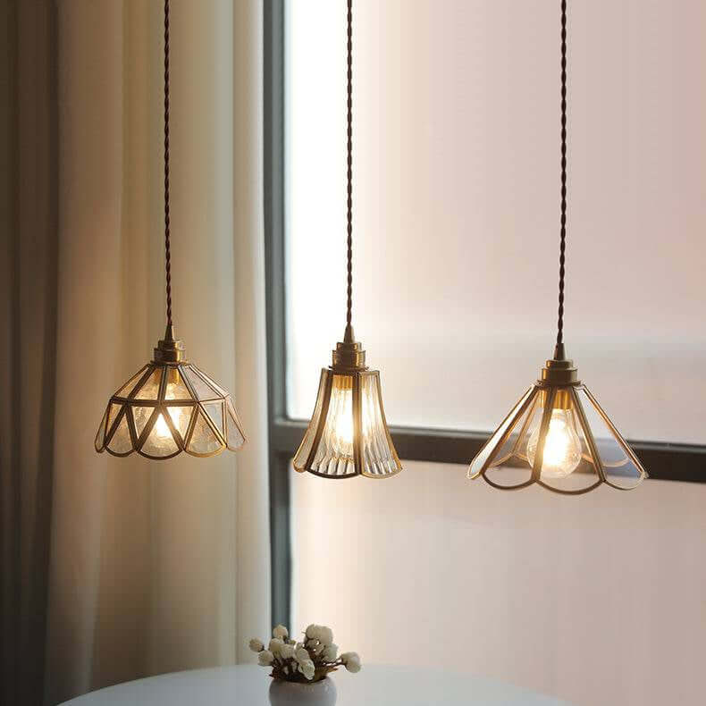 Elegant Pendel lampe i Glas til Hjemmet