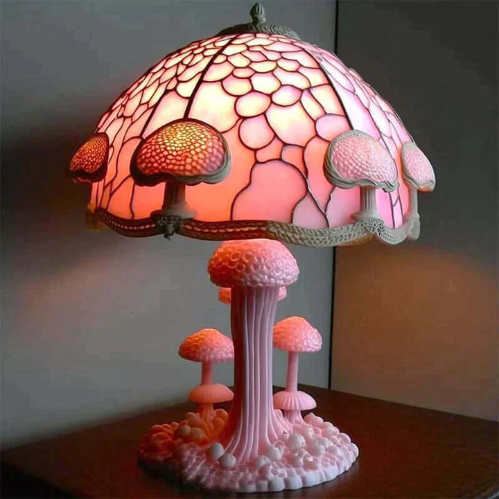 Blyglass Bordlampe - Stemningslys
