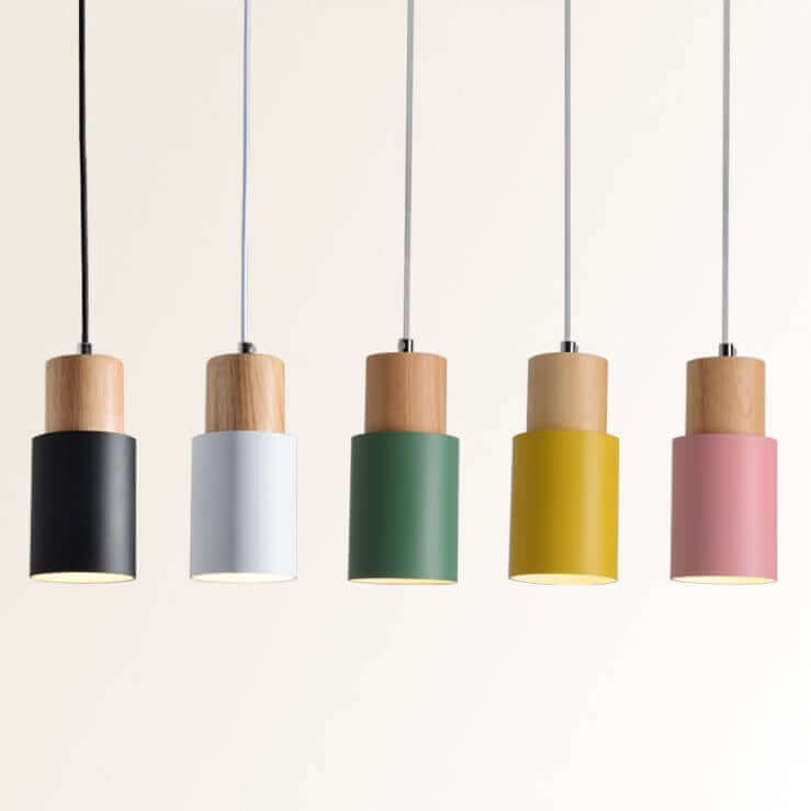 Cylinderformet LED Pendellampe - Stilfuld Belysning
