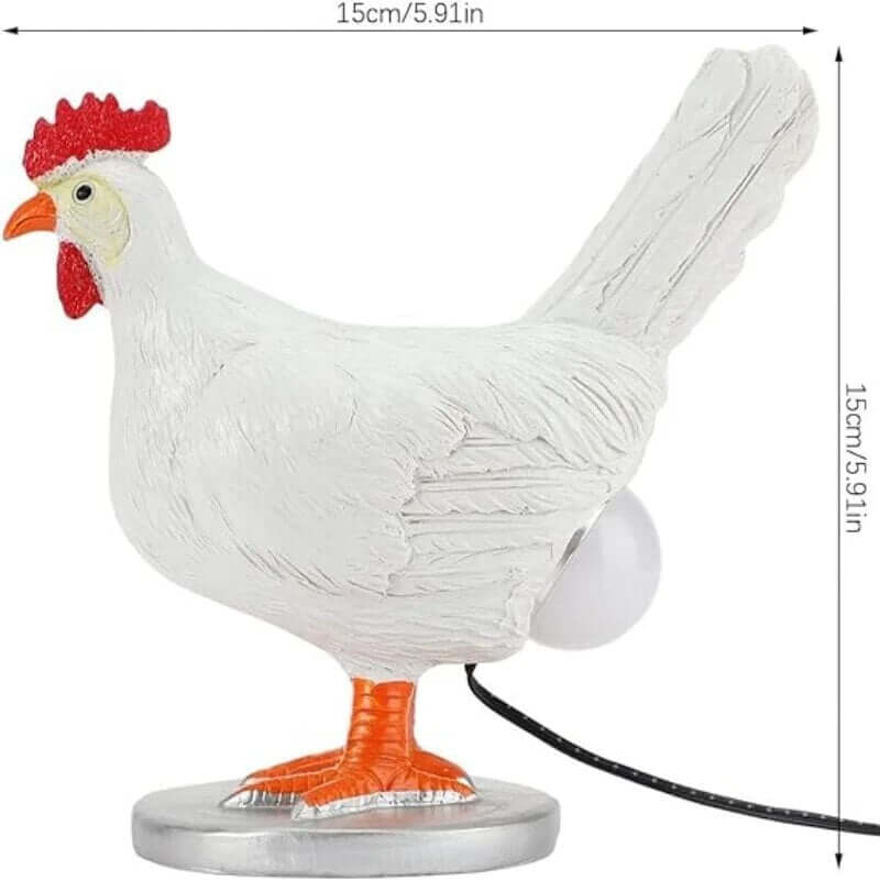 Sjov Høne Bordlampe Dekorativ LED