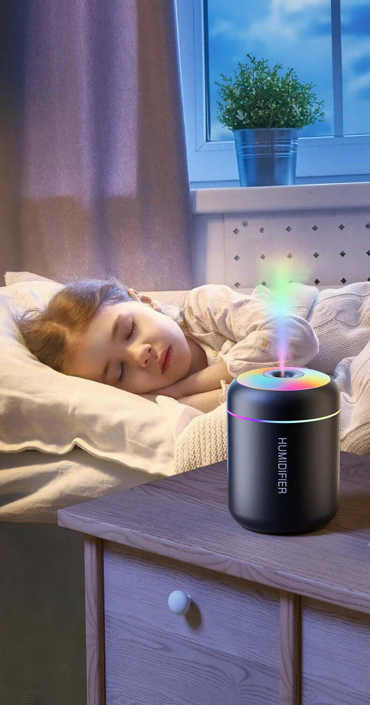 USB Mini-Luftfugter med Aromaterapi