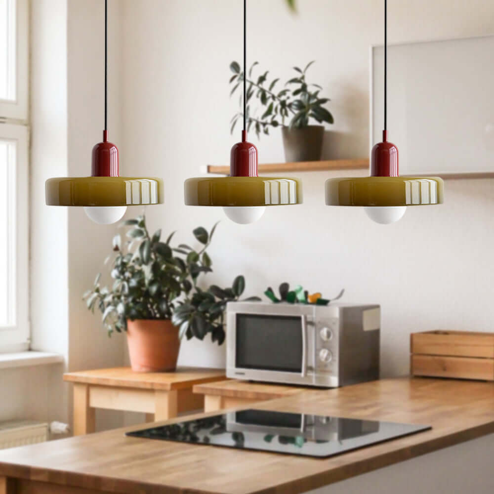 3-hovedet Bauhaus Pendellampe