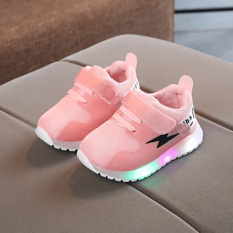 Børns LED-Sneakers - Lysende og Behagelige Sko