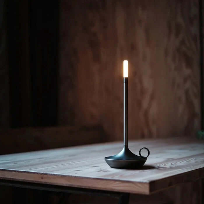 Dæmpbar LED bordlampe, 23 cm, varmhvid