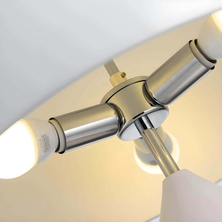 Vintage bordlampe med moderne flair