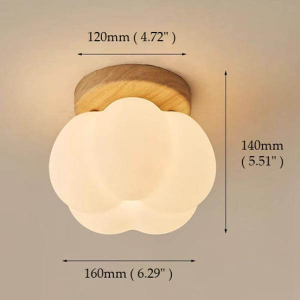 Kalebå-formet LED Loftlampe - Hyggelig Belysning