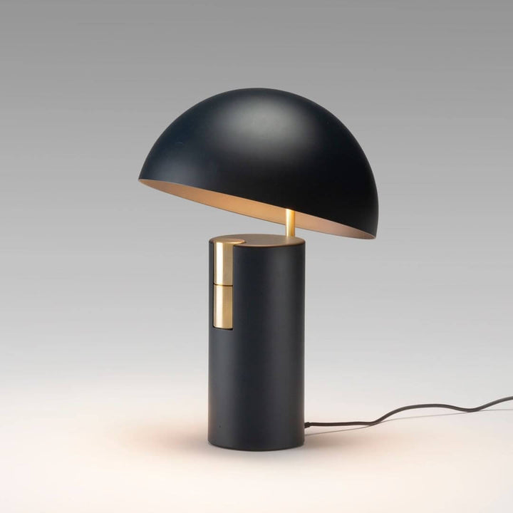 Moderne designer bordlampe med drejelige cylindre