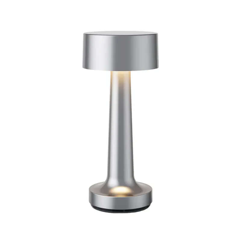 Dæmpbar LED bordlampe med genopladeligt batteri