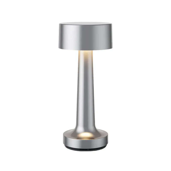 Dæmpbar LED bordlampe med genopladeligt batteri