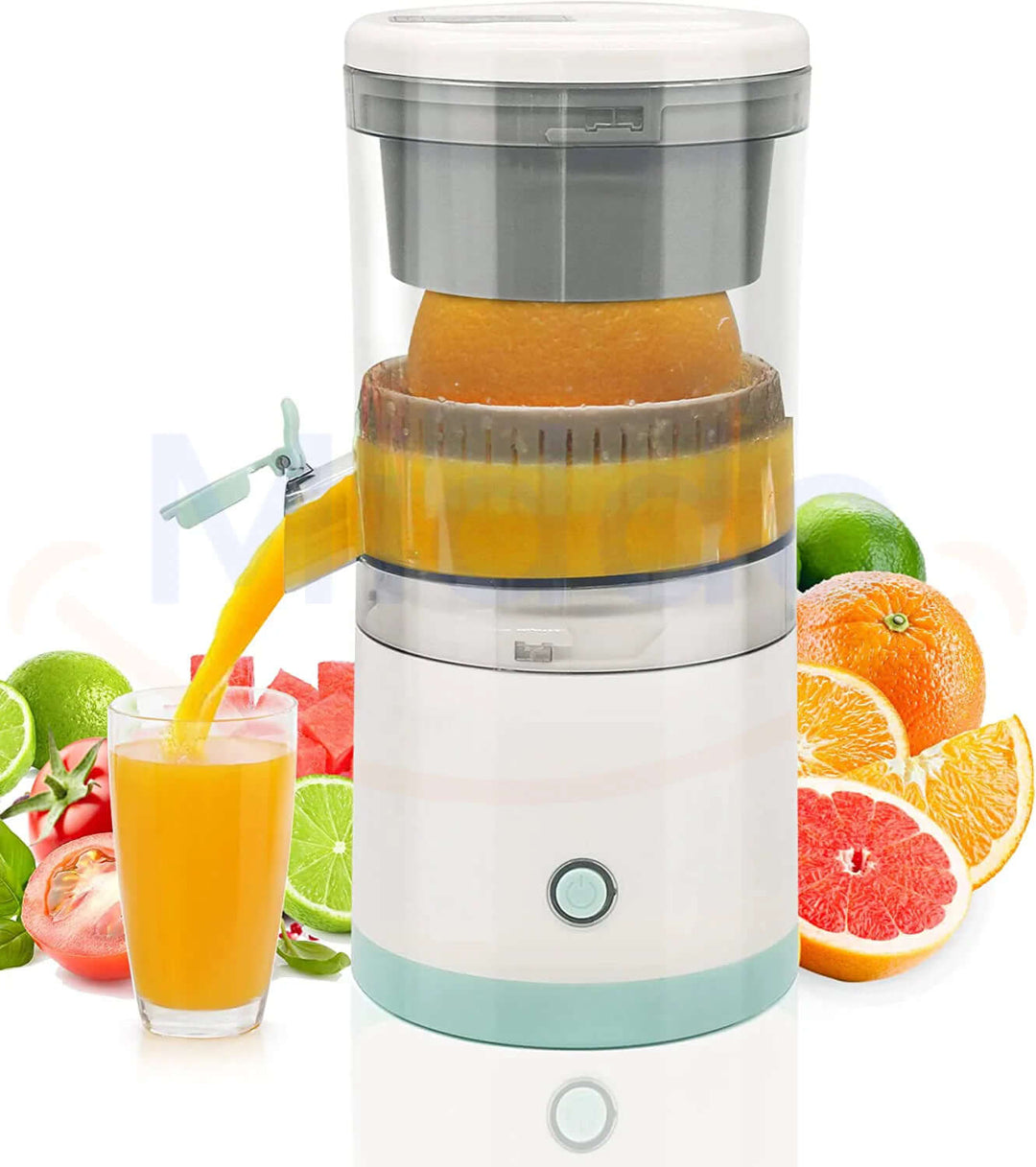 Elektrisk citruspresser med opsamlingsbeholder