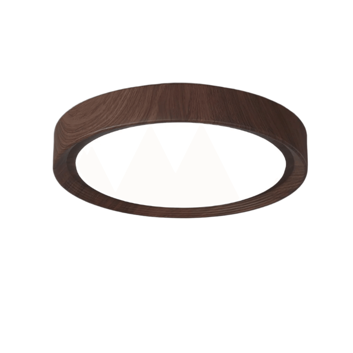 LED Loft Rund Loftlampe i Trælook