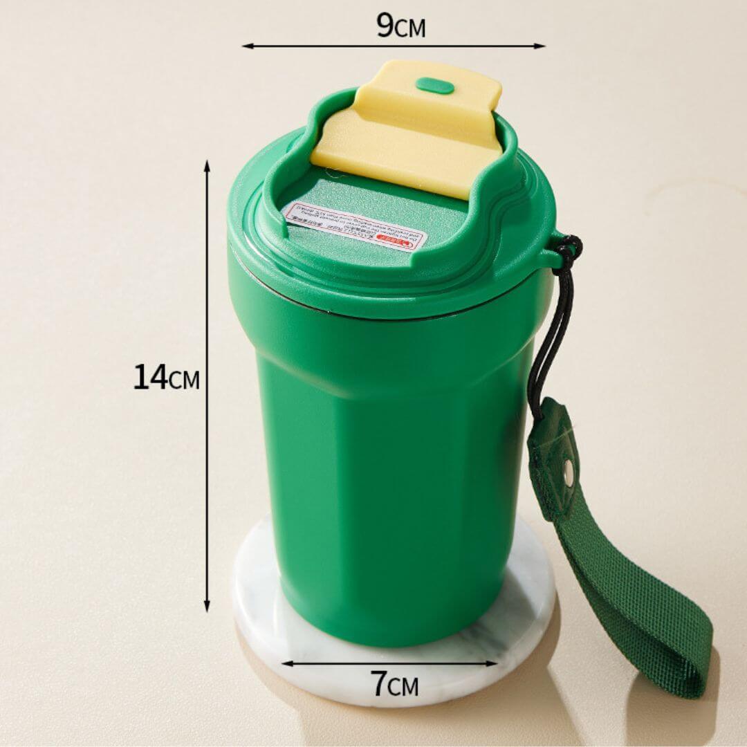 Isoleret termokop 450ml med LED temperaturvisning