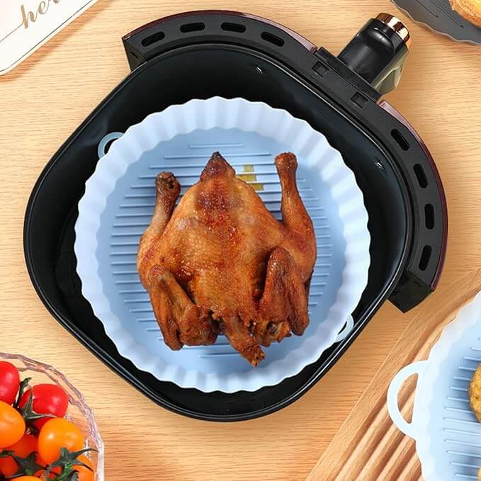 Genanvendelig silikoneindsats til airfryer