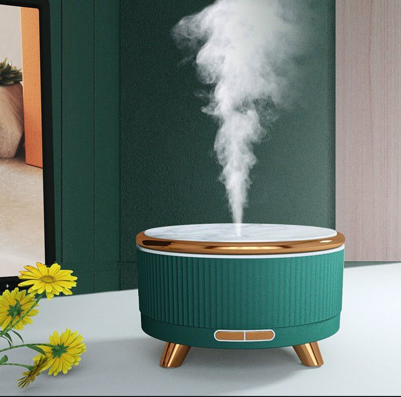 Ultrasonisk Aroma Diffuser Luftfugter med Timer