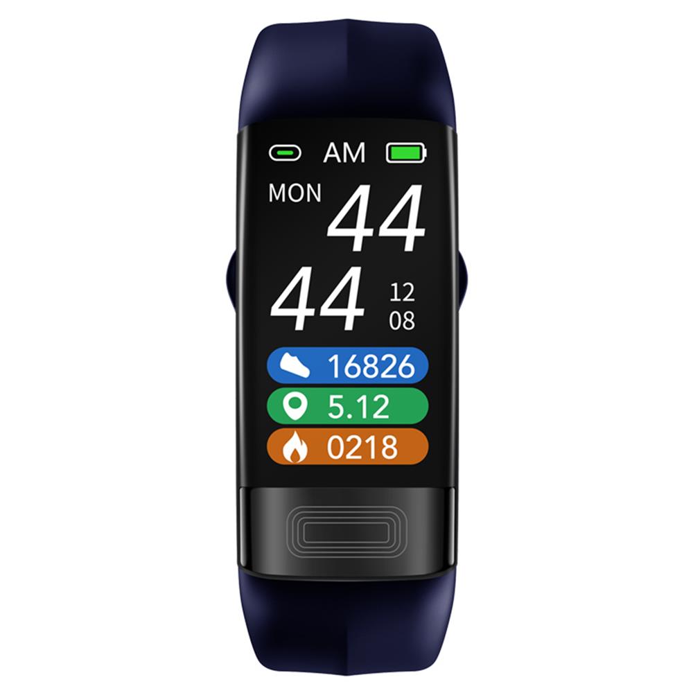 Stilfuldt CardioSync digitalt ur med farveskærm, notifikationer & lang batteritid til hverdagsbrug.