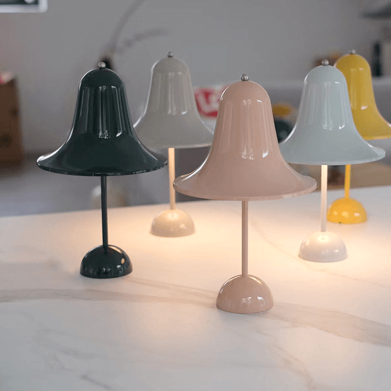 Trådløs LED Bordlampe - Moderne og Stilfuld